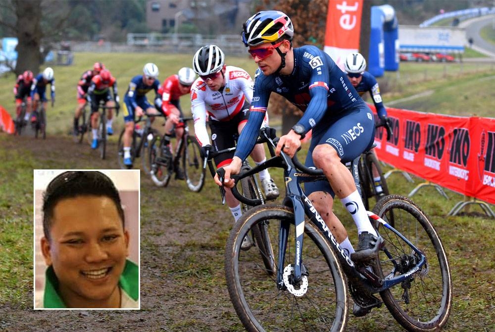 Perlumbaan Cyclocross sering dianjurkan di Eropah dan Amerika Syarikat daripada bulan Oktober hingga Februari setiap tahun. Gambar kecil: Aman Tabarani