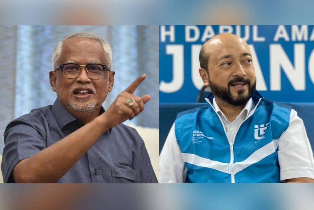 Gambar dari kiri: Mahfuz, Mukhriz