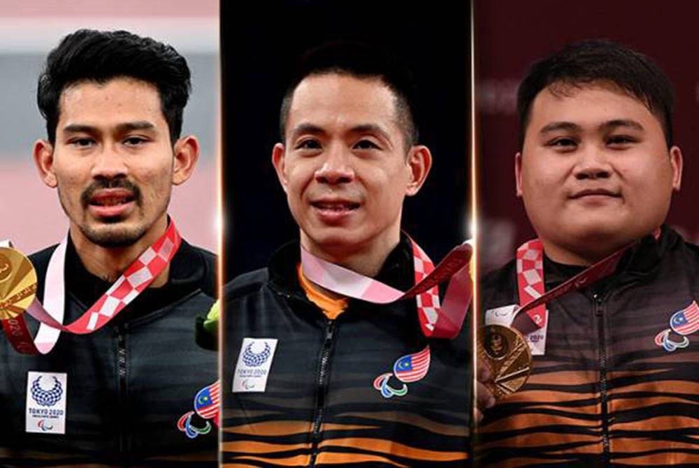 Antara atlet Para negara yang cemerlang di Paralimpik Tokyo 2020.