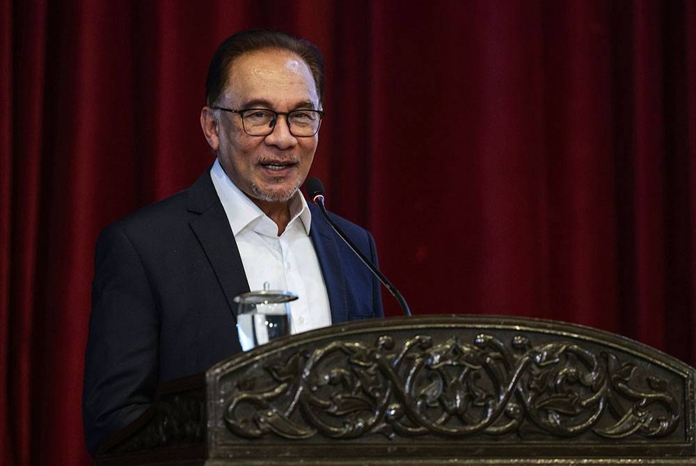 Anwar. - Foto Bernama