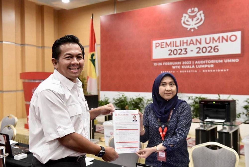 Mohd Shahar menawarkan diri untuk bertanding jawatan Ketua Pemuda UMNO pada pemilihan parti itu bagi penggal 2023-2026.