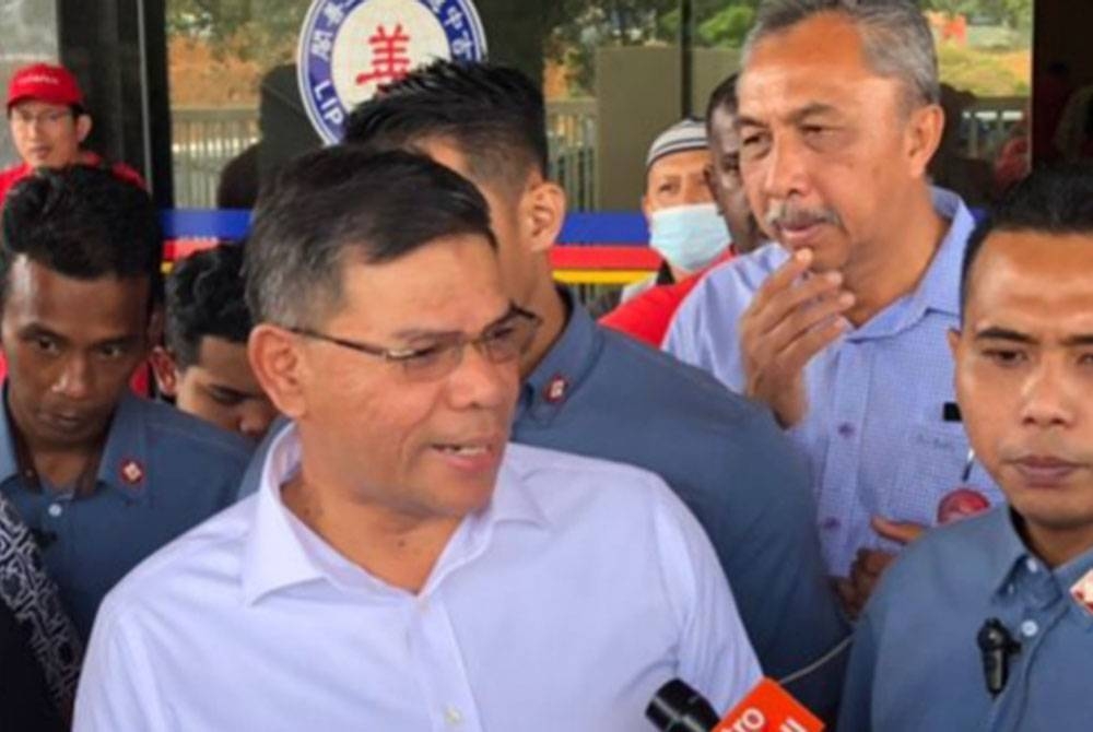 Saifuddin pada sidang akhbar selepas hadir Konvensyen PH Kedah di Dewan Persatuan Pendidikan Akhlak Lip Seang Kor, Sungai Petani pada Sabtu.