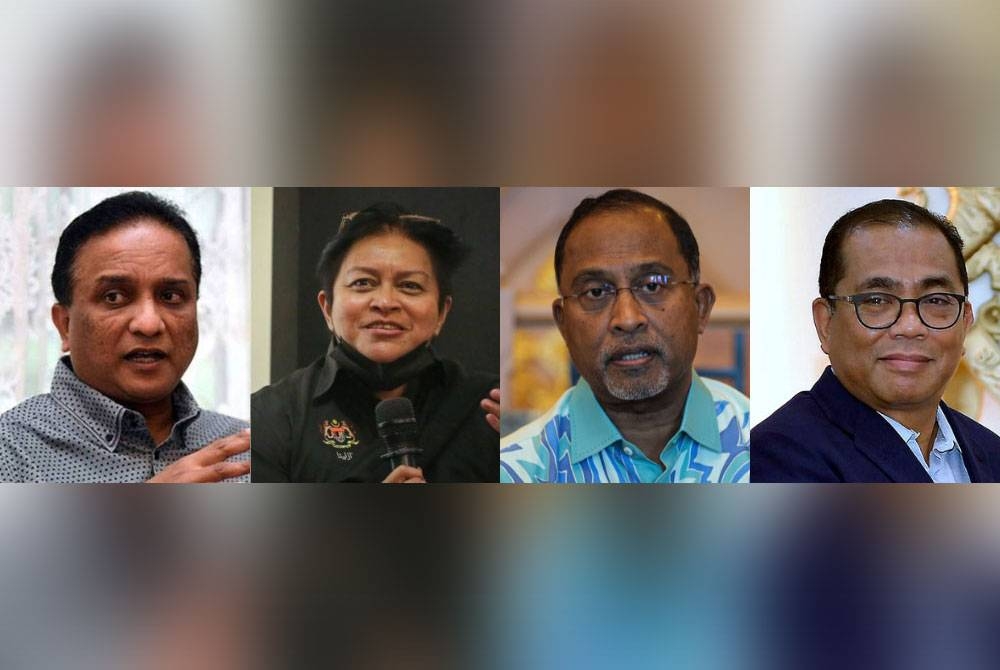 Dari kiri: Reezal Merican, AZALINA, Dr Zambry Abdul Kadir, dan Datuk Seri Mohamed Khaled Nordin. - BERNAMA)