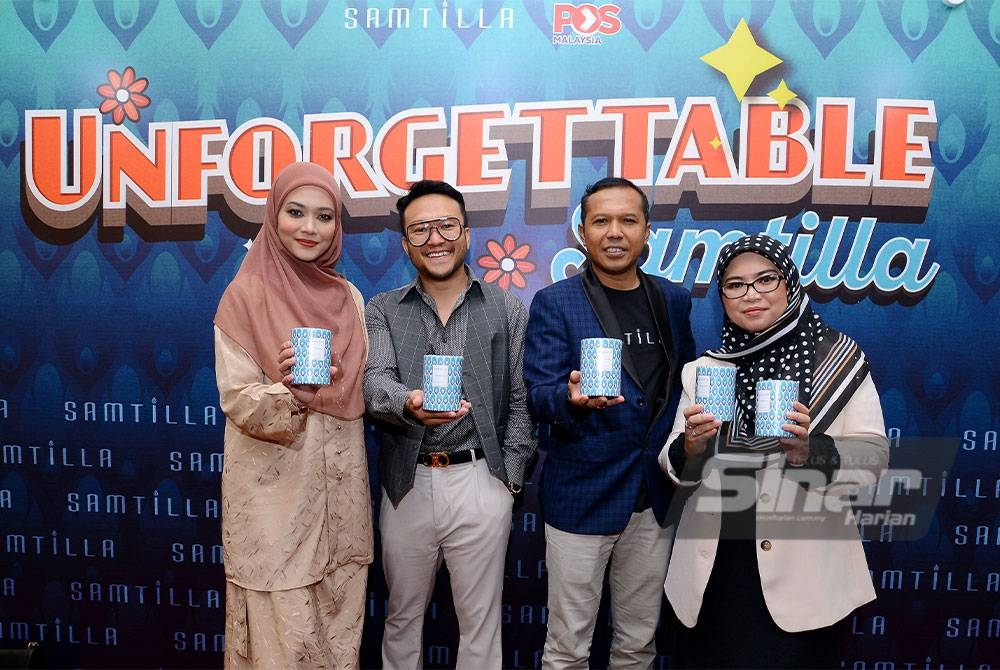 Rakan Kongsi SAMTILLA Group Sdn Bhd (dari kiri Syatilla, Shaheizy, Mts Qairy dan Aily Aainaa Aisha). FOTO: SINAR HARIAN/ HALIM WAHID