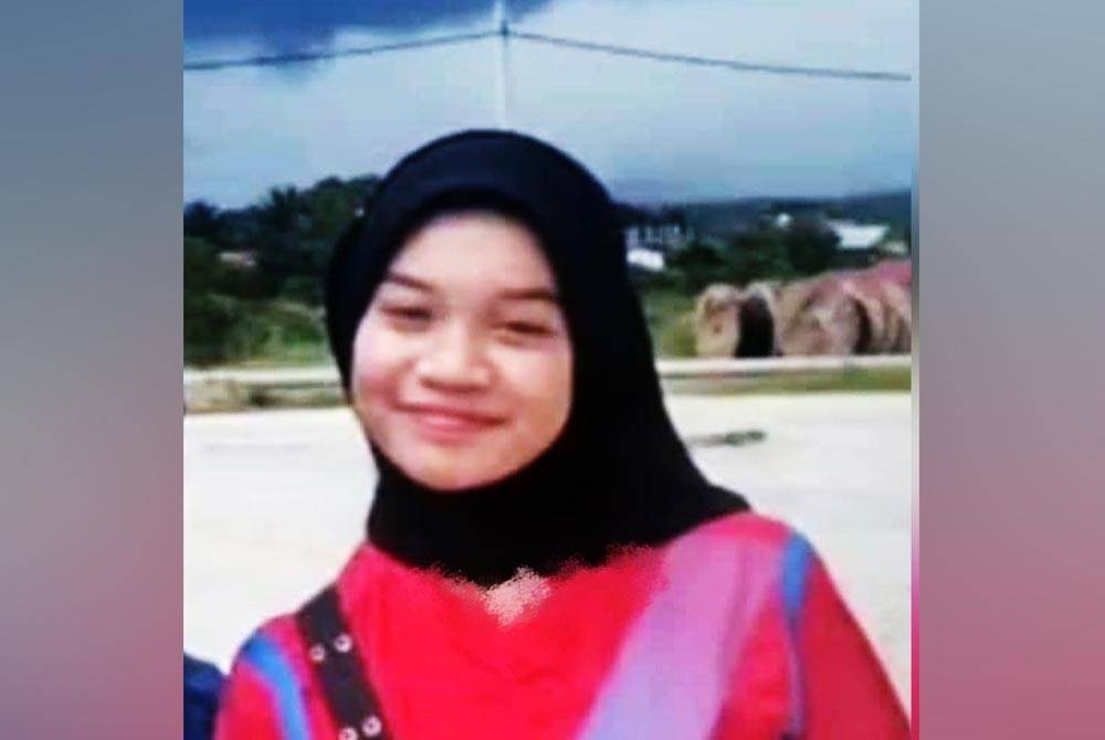 Polis sedang mengesan Nur Dalila Amani Ahmad Syaiful yang dilaporkan hilang sejak lima hari lalu. - Foto media sosial