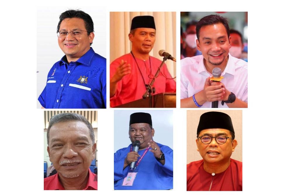 Gambar atas dari kiri: Nur Jazlan, Zulkurnain, Onn Hafiz
Gambar bawah dari kiri: Abdul Ghani, Muszaidi, Mohamed Khaled