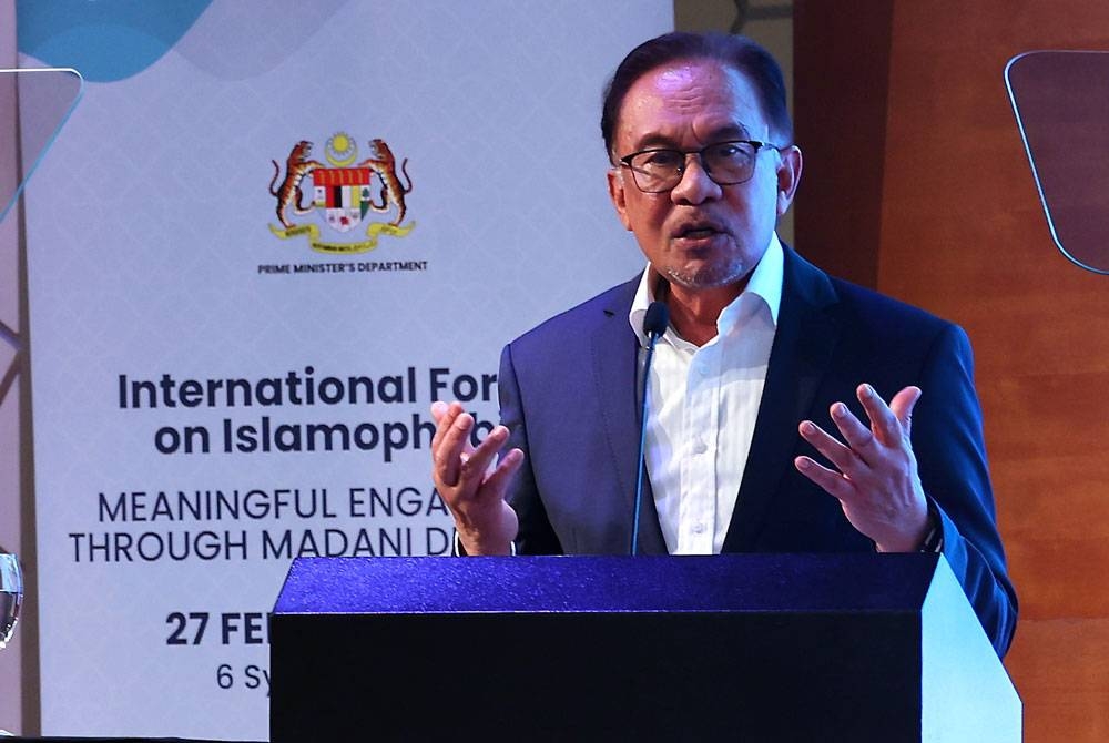 Anwar Ibrahim. - Foto Bernama