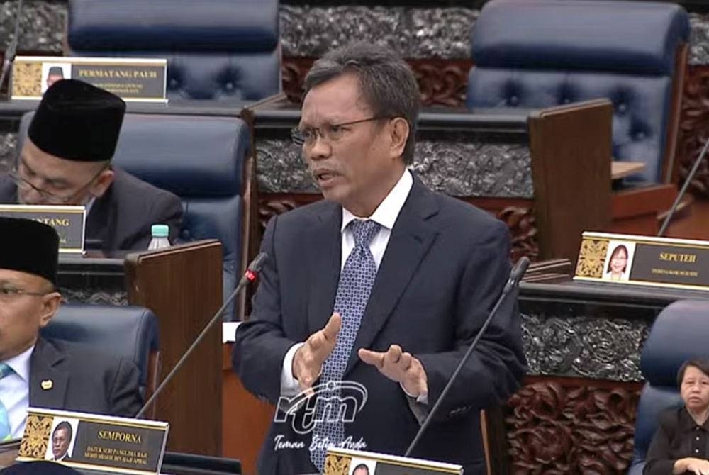 Mohd Shafie ketika sesi perbahasan Belanjawan 2023 di Dewan Rakyat