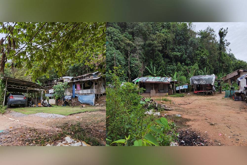 Sebahagian rumah PATI yang dibina.