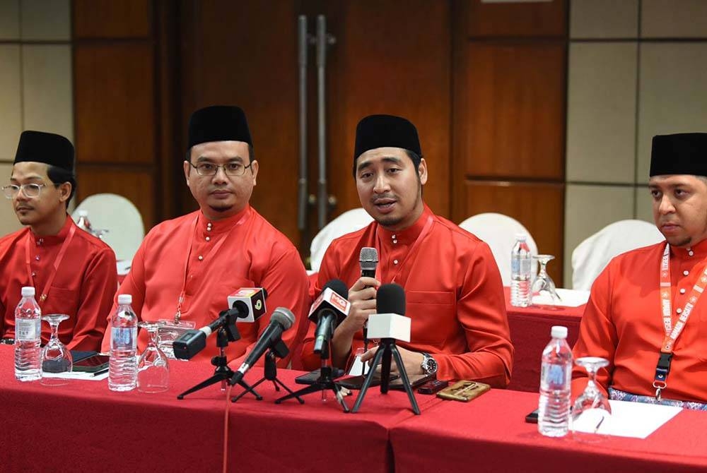 Wan Ahmad Fayhsal menghadiri sidang akhbar pada Perhimpunan Agong tahunan Armada di Kuala Lumpur pada Sabtu. - Foto Sinar Harian / Rafeq Redzuan