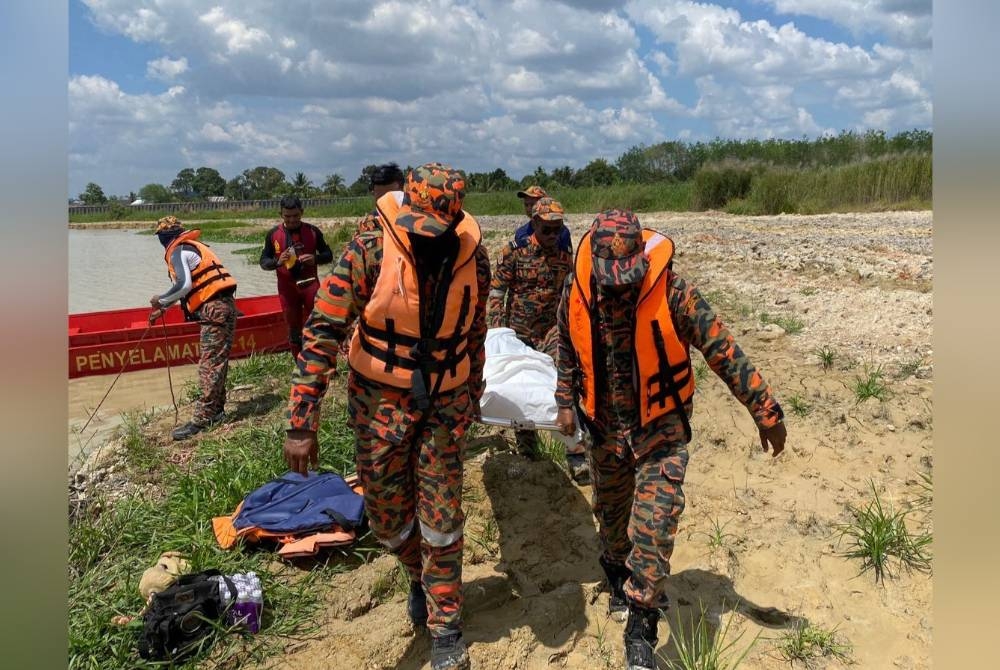 Seorang lagi kanak-kanak ditemukan lemas dekat sebuah lombong dekat Kampung Permatang Kedundong, Pinang Tunggal pada Ahad.