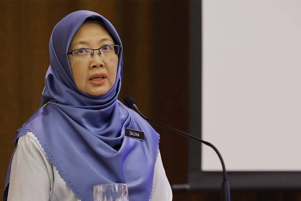 Dr Zaliha Mustafa. - Foto Bernama