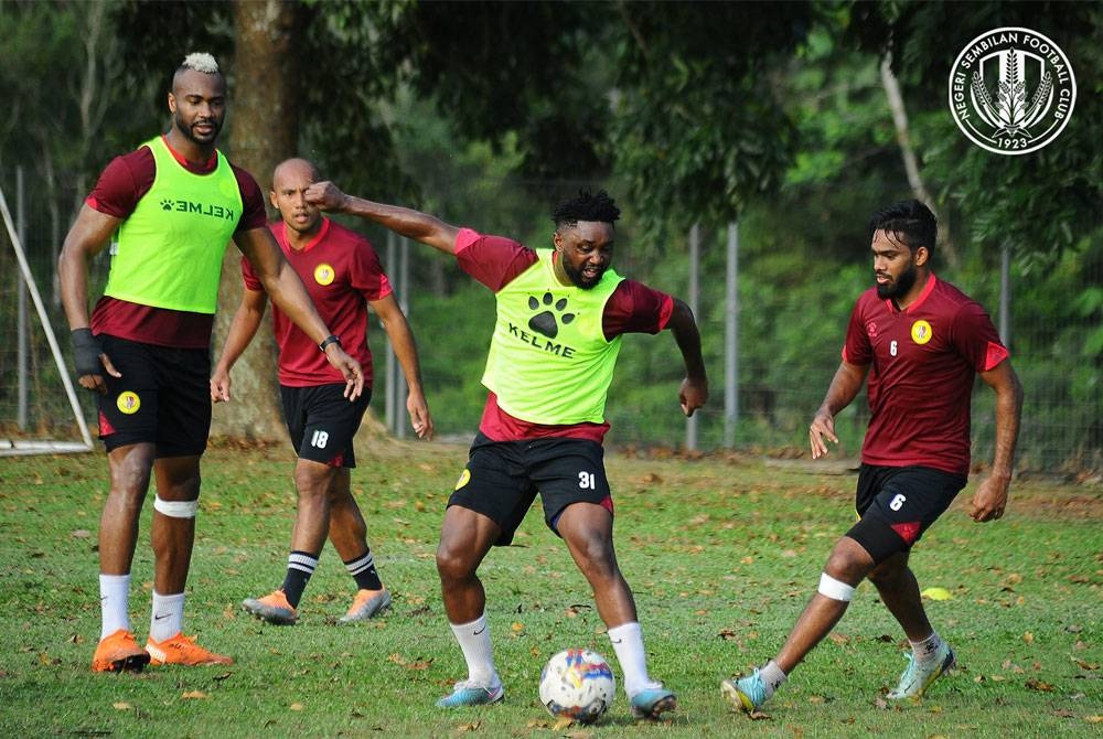 Negeri Sembilan FC tekad mencari kemenangan ke atas TFC di Paroi pada Khamis. - FOTO FACEBOOK NEGERI SEMBILAN FC