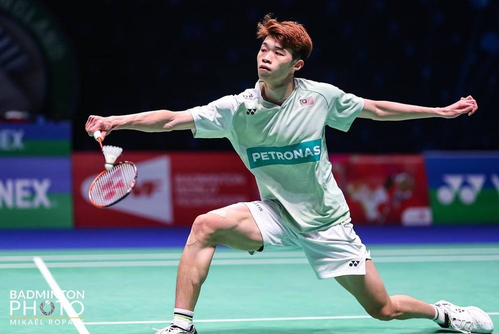 Tze Yong akan menentang pemain China pada aksi suku akhir Seluruh England di Birmingham malam ini. - Foto Badminton Photo