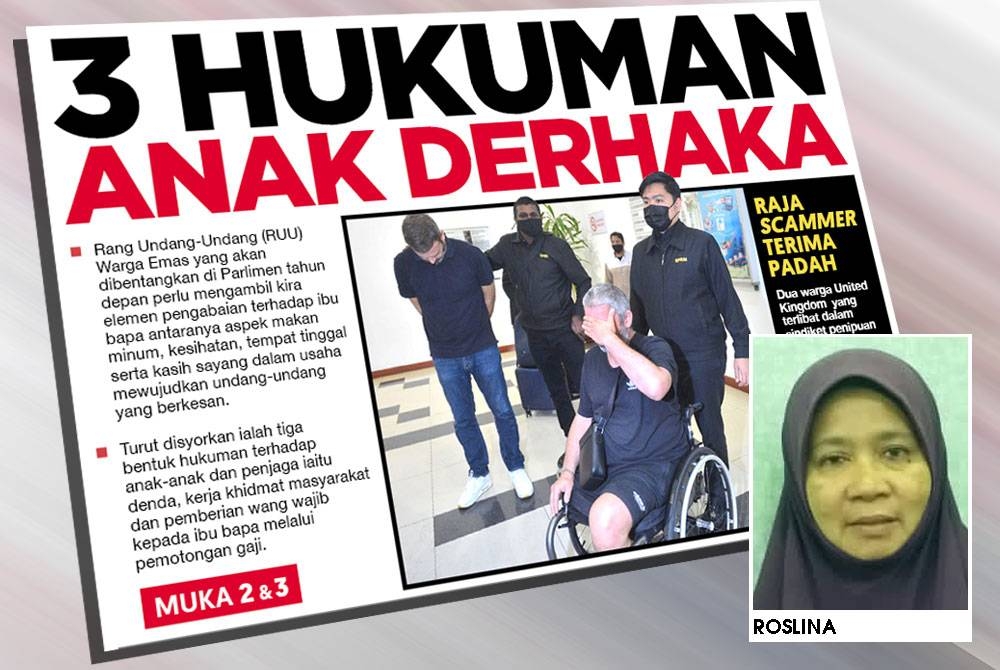 Laporan muka depan Sinar Harian pada Jumaat.