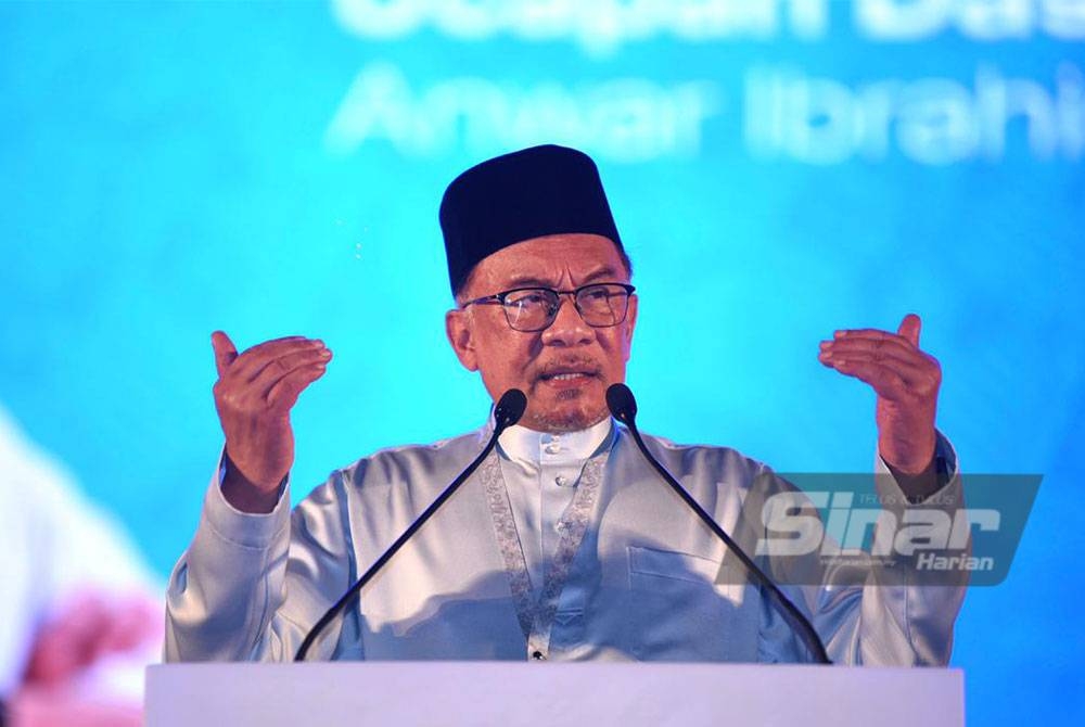 Anwar - Foto SINAR HARIAN/ Mohd Rafiq Redzuan Hamzah.