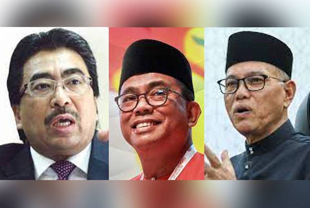 Gambar dari kiri: Johari, Khaled, Rosdy