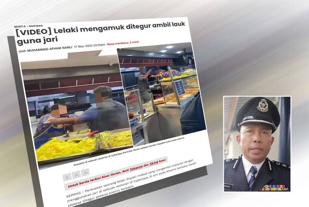 Laporan Sinar Harian pada Jumaat. Gambar kecil: Wan Kamarul Azran