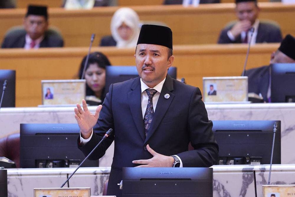 Mohd Jafni pada sidang DUN Johor di Bangunan Sultan Ismail, Kota Iskandar pada Selasa.