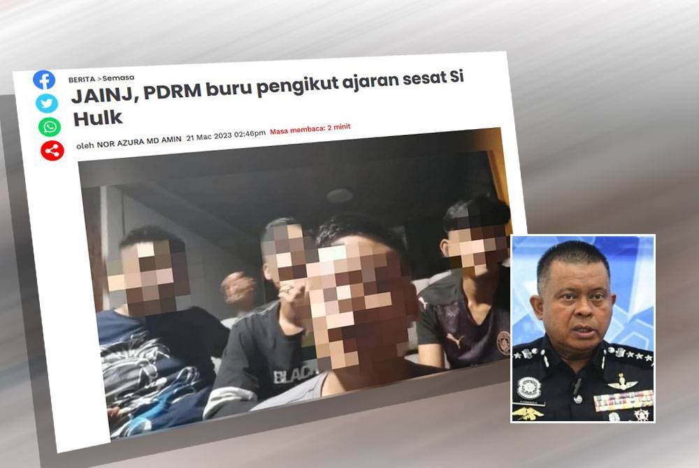 Laporan Sinar Harian. Gambar kecil: Kamarul Zaman