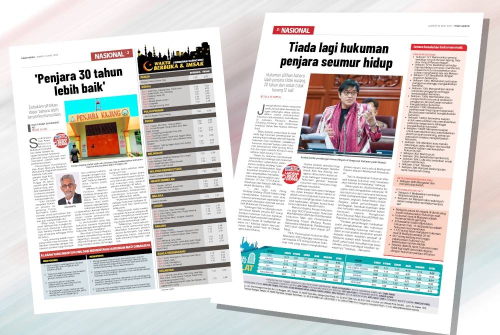 Laporan Sinar Harian pada Jumaat.