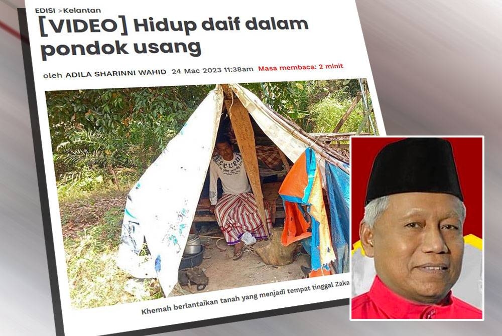 Laporan Sinar Harian pada Jumaat. Gambar kecil: Mohd Adhan