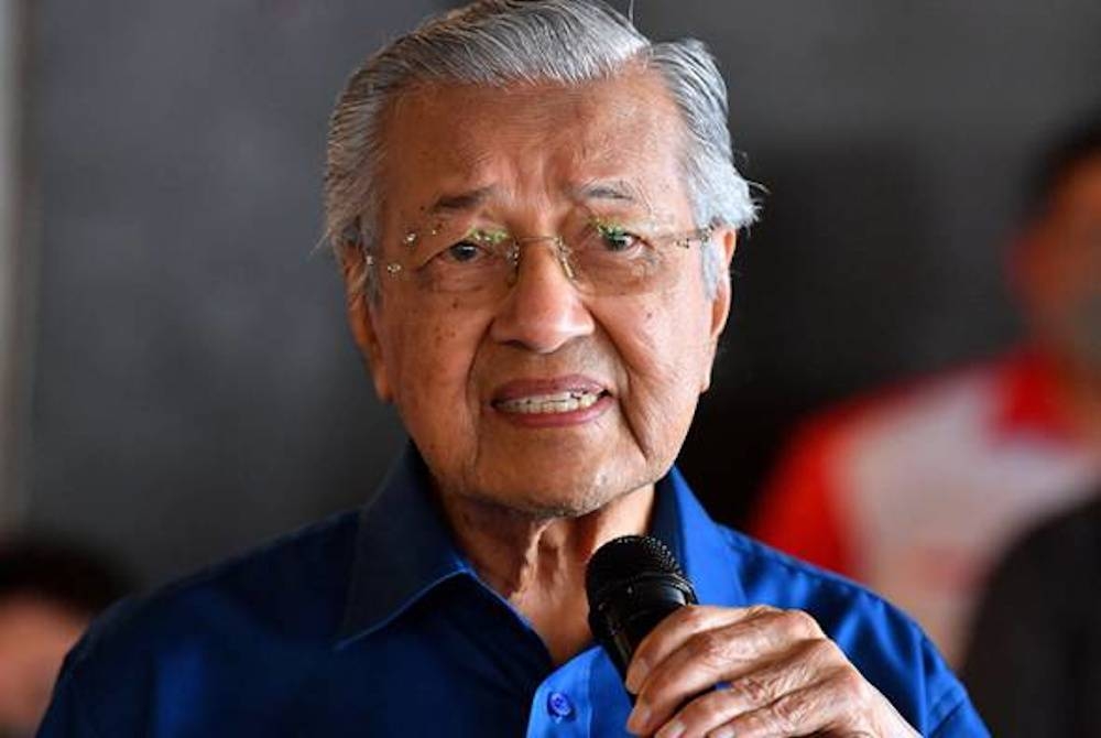 Dr Mahathir - Foto fail Bernama