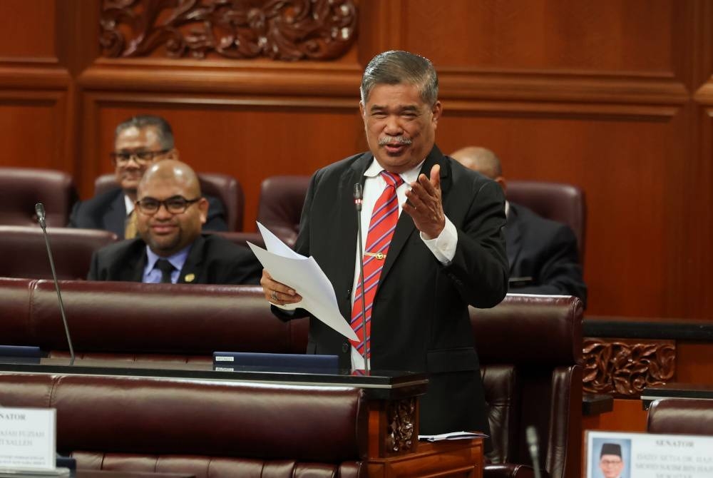 Menteri Pertanian Dan Mohamad ketika penggulungan perbahasan Titah Diraja Dewan Negara di Bangunan Parlimen, pada Isnin. - Foto Bernama
--fotoBERNAMA (2023) HAK CIPTA TERPELIHARA