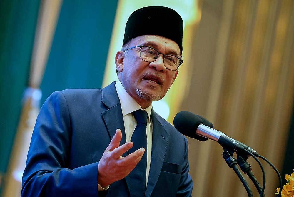 Datuk Seri Anwar Ibrahim - Foto Bernama