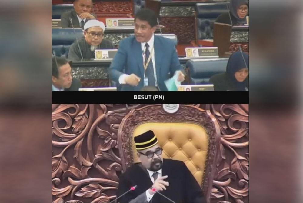 Che Mohamad digantung tiga hari bermula Rabu daripada menghadiri persidangan Dewan Rakyat.