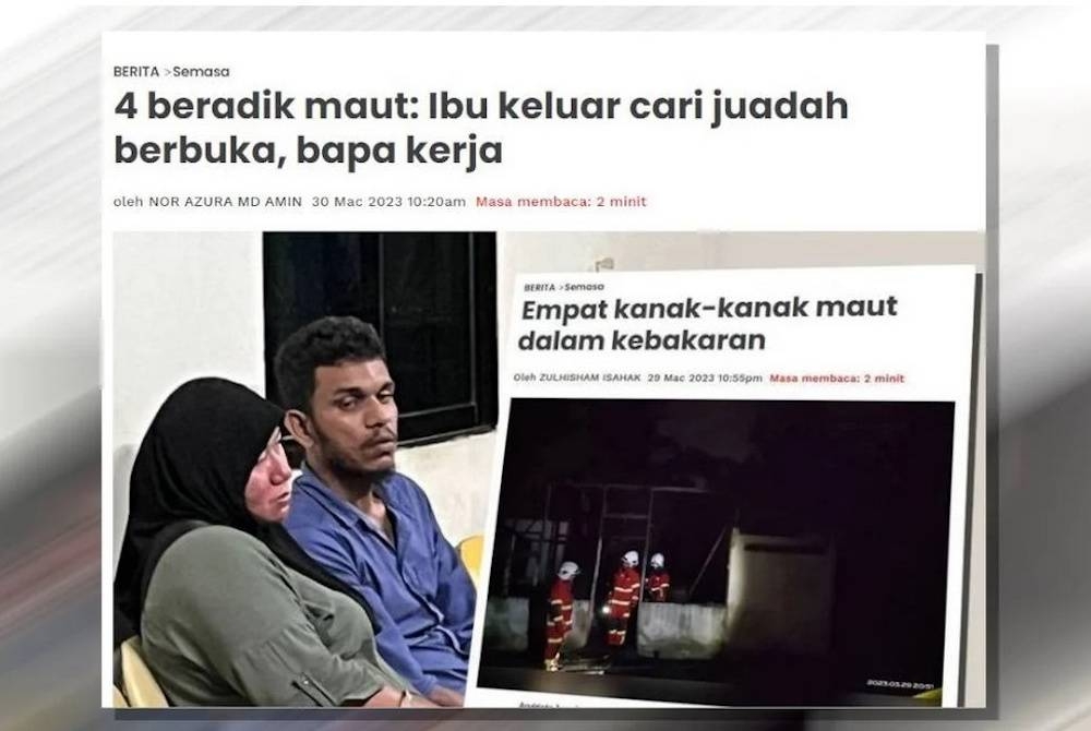 Laporan Sinar Harian.