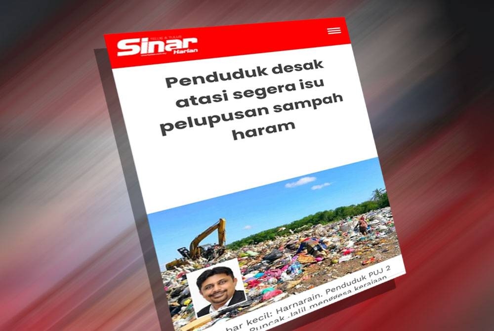 Tapak pelupusan sampah telah menyebabkan penduduk Taman Puncak Jalil dihantui pencemaran bau busuk.