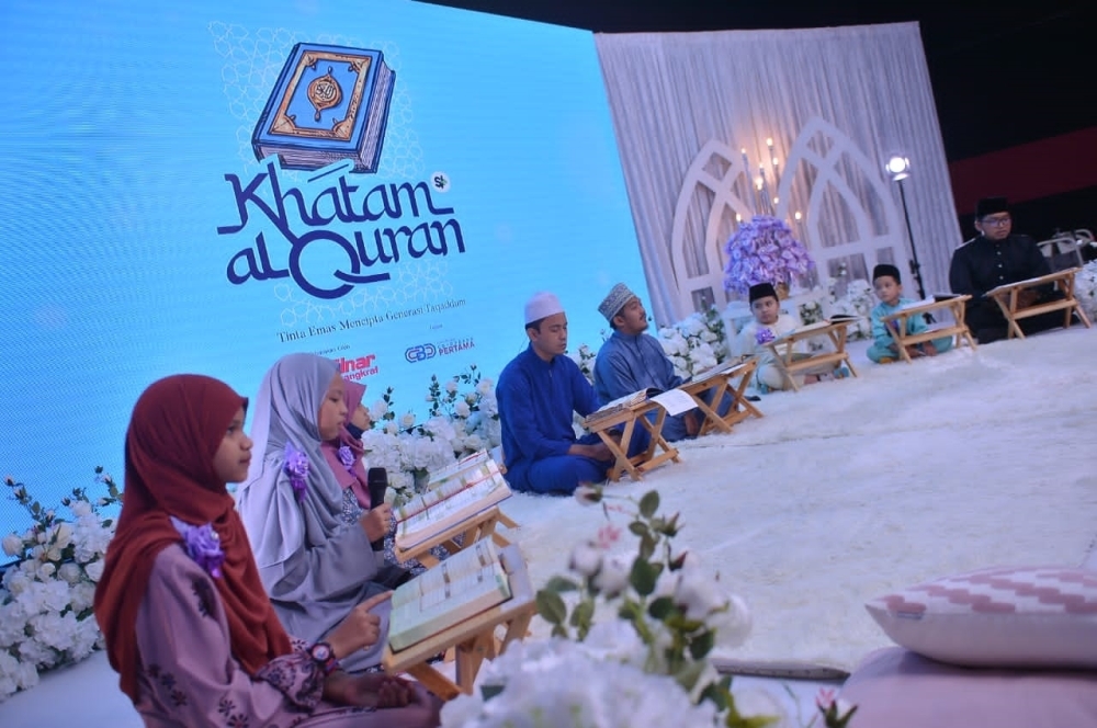 
Program Khatam al-Quran pada tahun lalu yang disertai seramai 15 peserta kanak-kanak.