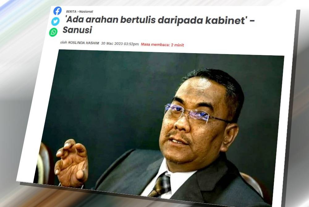 Laporan Sinar Harian.