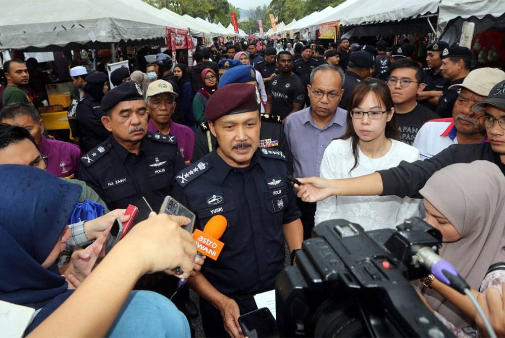 Mohd Yusri ketika bercakap kepada pemberita pada Rabu.