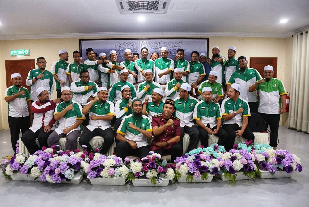 Barisan Exco DPPNP,Ketua Pemuda DPPK dan Setiausaha DPKK yang hadir dalam program pemukiman dua hari tersebut.