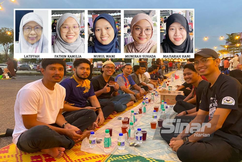 Program Iftar ala Madinah memberi peluang untuk merapatkan ukhuwah antara pengunjung sementara menantikan waktu berbuka.