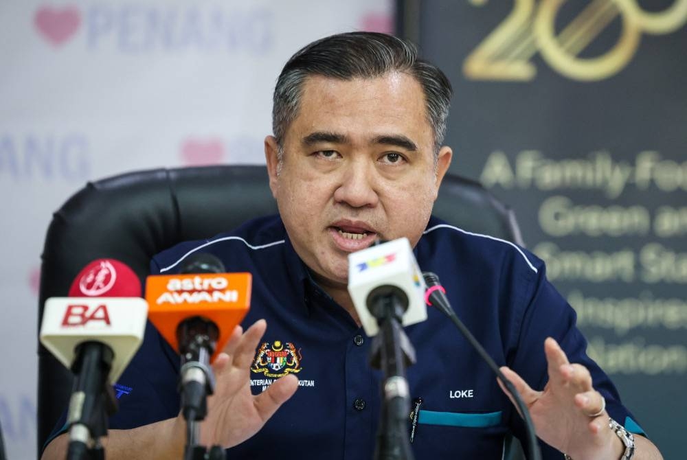 Anthony Loke. - Foto Bernama. 