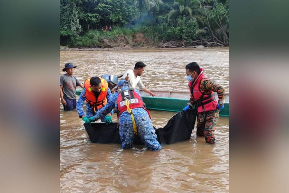 Mayat kanak-kanak lelaki ditemui lemas di Sungai Penawan Kampung Sinsigon, Sapulut.