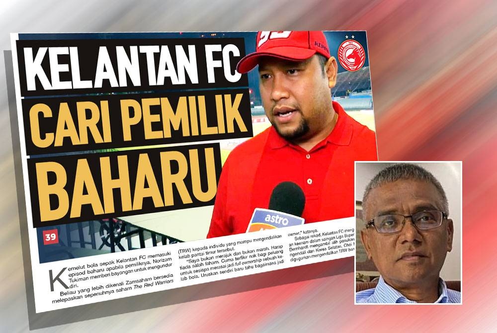 Laporan Sukan Sinar pada Selasa lalu. Gambar kecil: Effendi