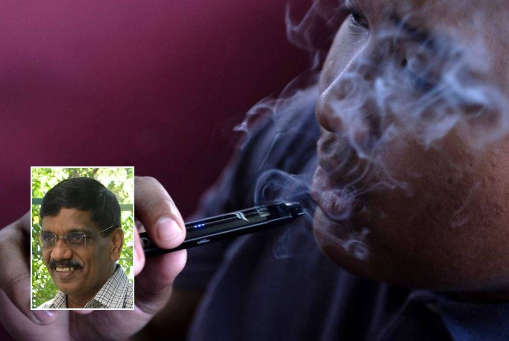 Trend ibu bapa menggunakan vape di dalam rumah dan kereta amat membimbangkan. Gambar kecil: Subbarow