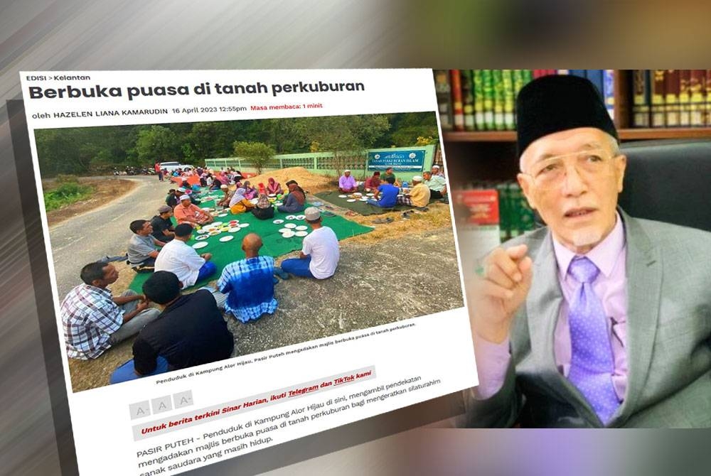 Laporan Sinar Harian pada Ahad. Mohamad Shukri (kanan).