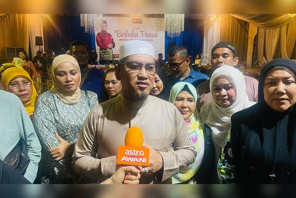 Ahmad Faizal bercakap kepada pemberita pada Ahad.