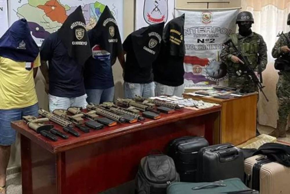 Pasukan polis dari 15 buah negara terlibat dalam operasi Trigger IX. - Foto Interpol