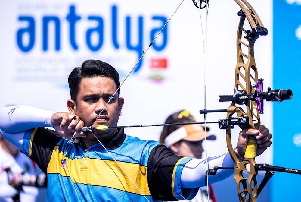 Juwaidi tampil cemerlang dalam acara individu lelaki dan pasukan campuran Piala Dunia Memanah Peringkat 1 di Antalya, Turkiye pada Sabtu.