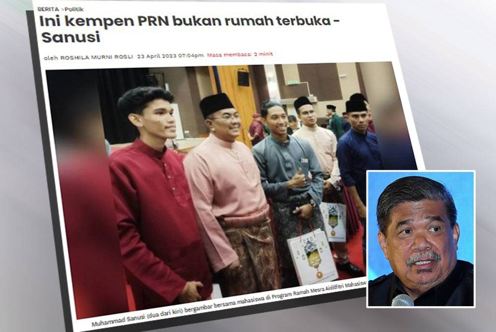 Menteri Besar Kedah, Datuk seri Muhammad Sanusi Md Nor sebelum ini mendakwa Majlis Rumah Terbuka Malaysia Madani Bersama Perdana Menteri di enam negeri dianggap sebagai program kempen Pilihan Raya Negeri (PRN) dan tidak wajar diadakan.