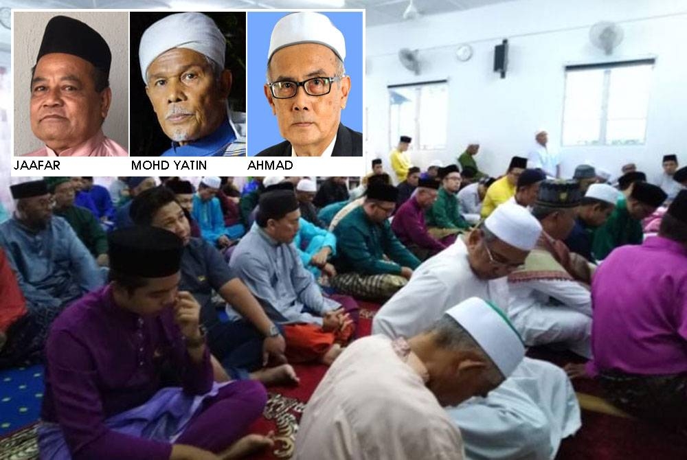 Suasana dalam surau sebelum dibahagikan kumpulan.