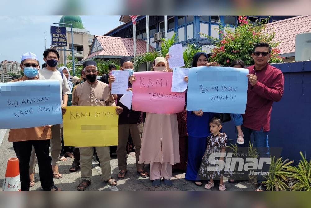 Jemaah umrah yang membuat laporan polis di Balai Polis Kota Bharu pada Rabu mahu agensi pelancongan terbabit mengembalikan wang mereka.