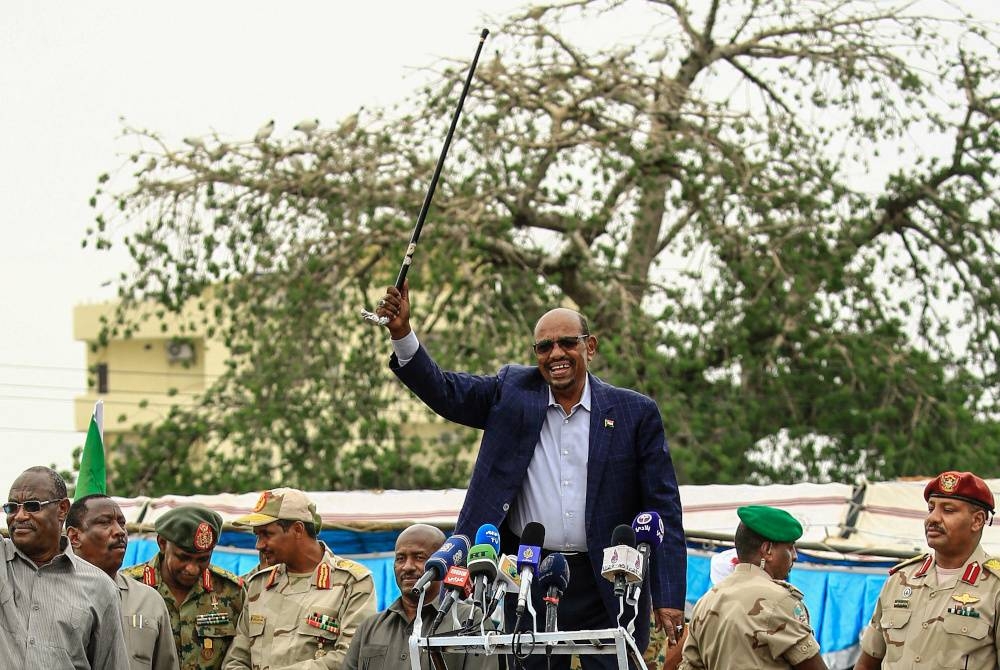 Omar al-Bashir. - AFP