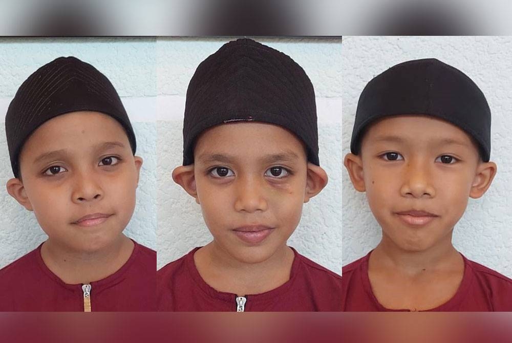 Gambar dari kiri: Ahmad, Kasim dan Ikram.